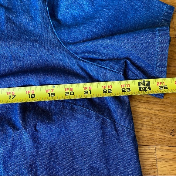 Bridge water 2 piece long denim dress and top set size 16w - Picture 5 of 14